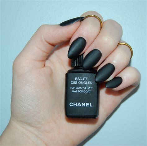 chanel black nail polish matte|chanel nail polish price.